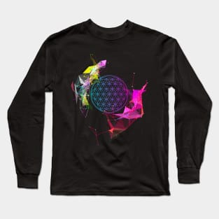 Flower Of Life Long Sleeve T-Shirt